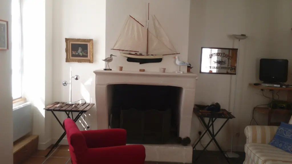 Salón (chimenea funcional)