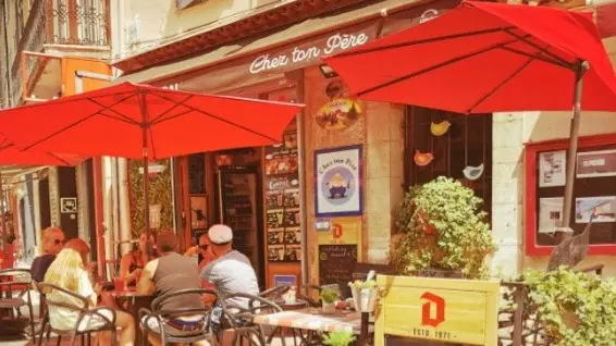 enseigne chez ton père