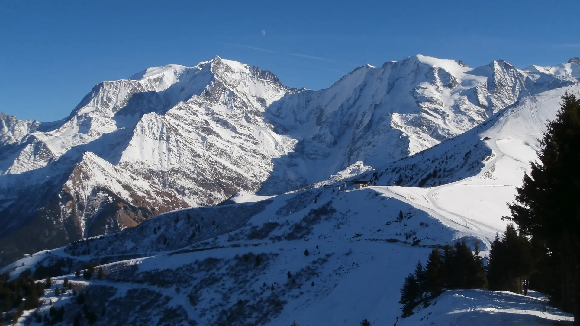 Vue sur le Mont-Blanc