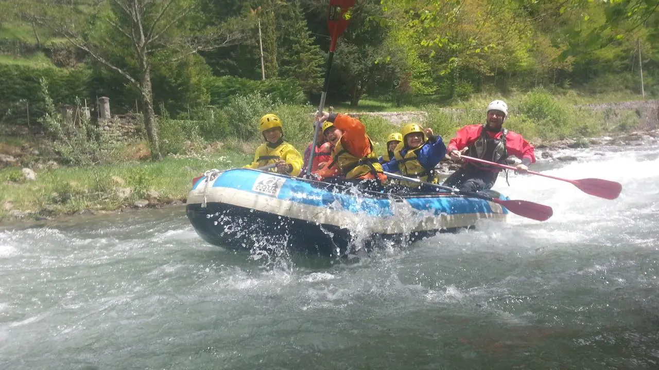 rafting enfants