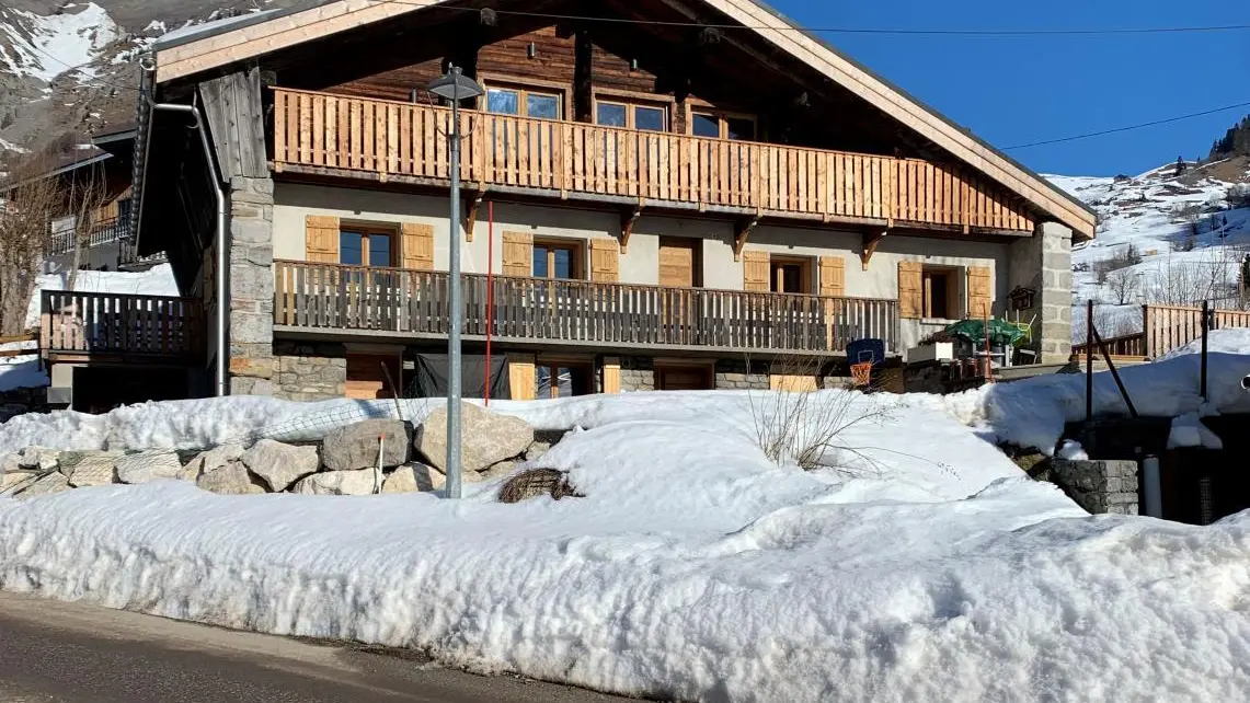 Chalet côté hiver