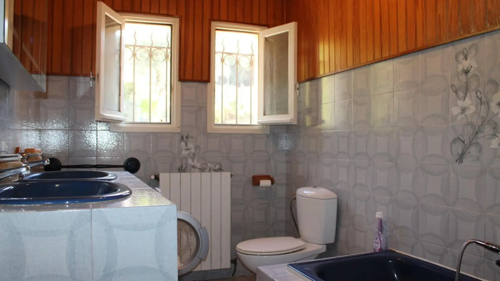Gîte Ferion-salle-de-bains-wc-Contes-Gîtes de France des Alpes-Maritimes