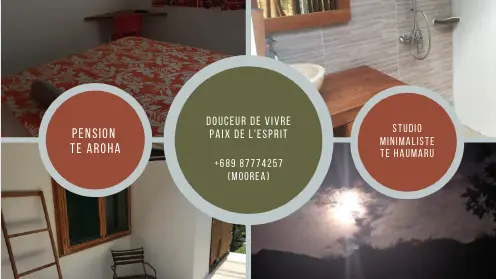 Pension Te Aroha_Chez Mareva et Hubert_Moorea