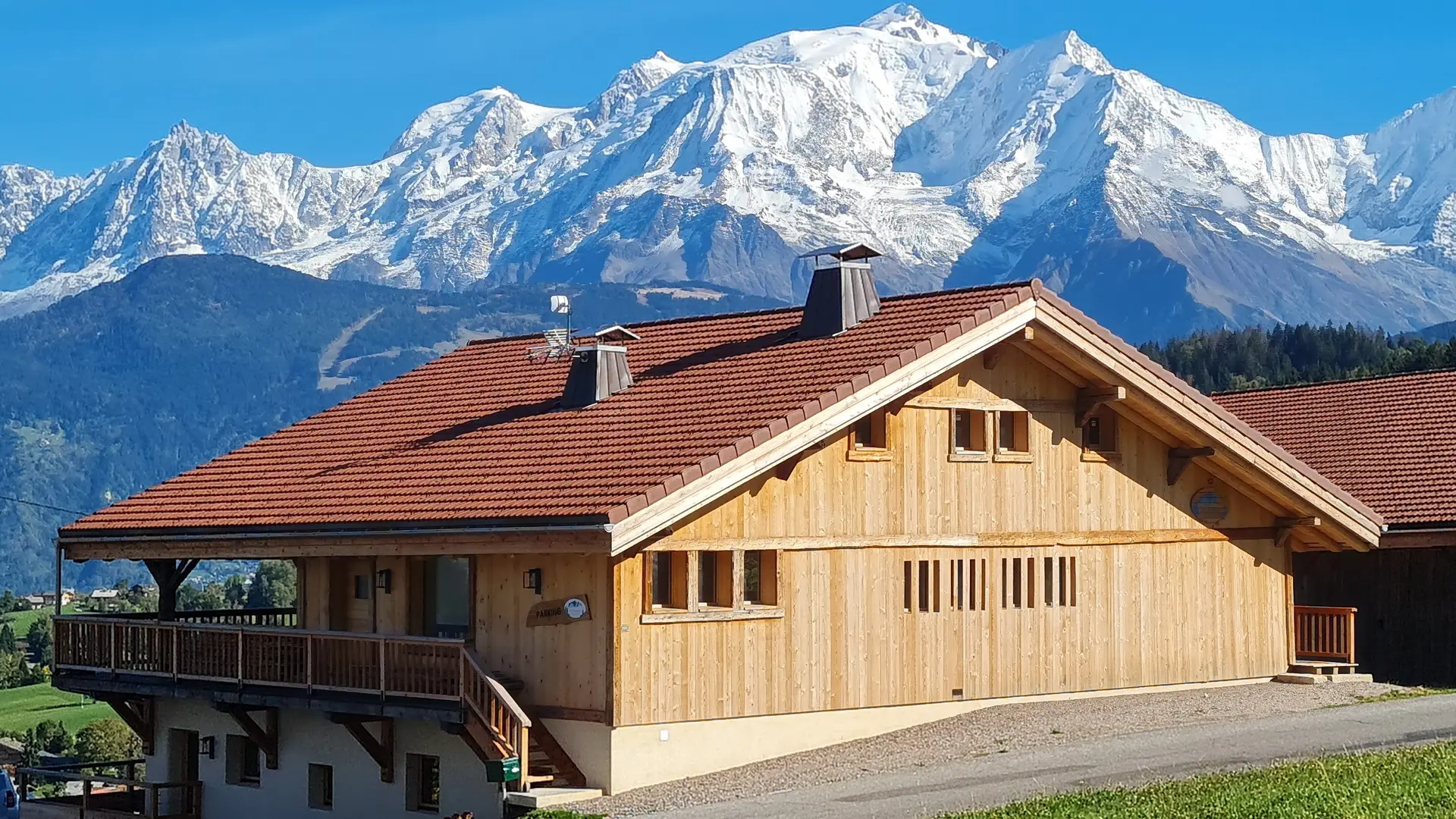 Vue Mont Blanc