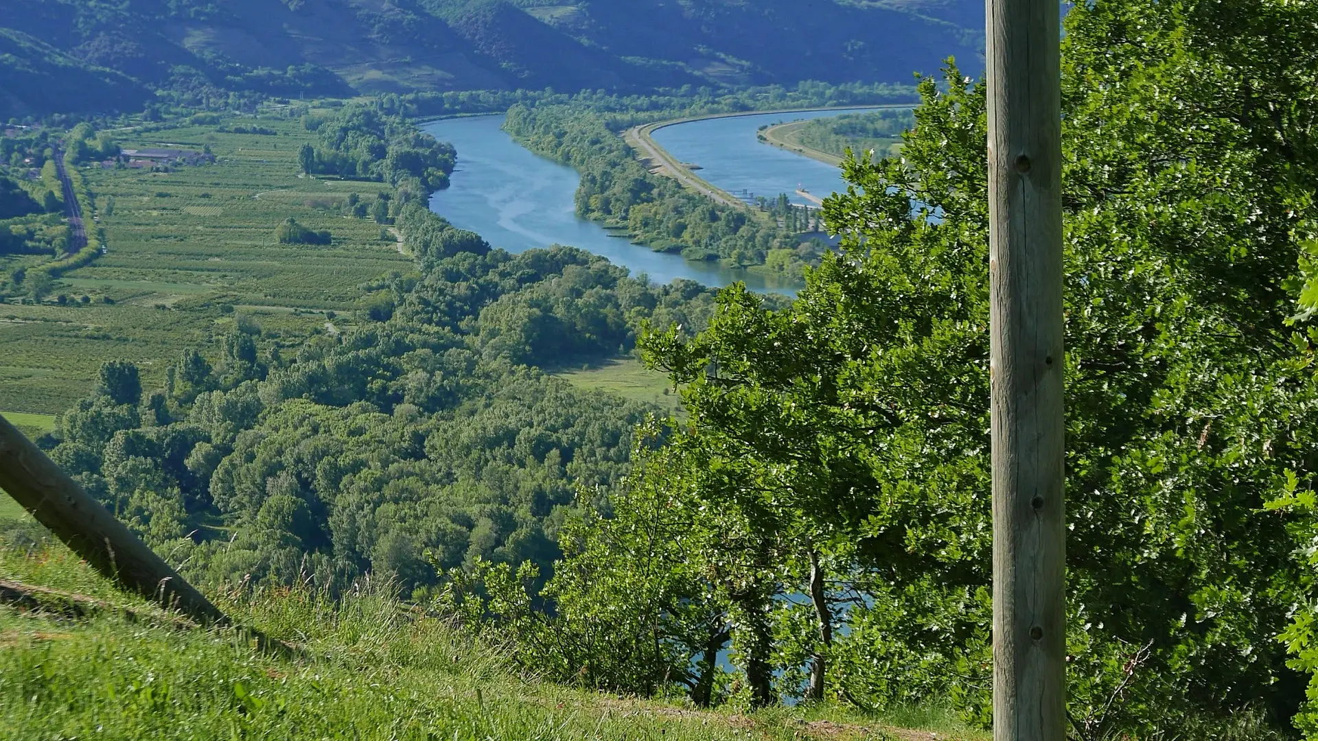Poteau de randonnée