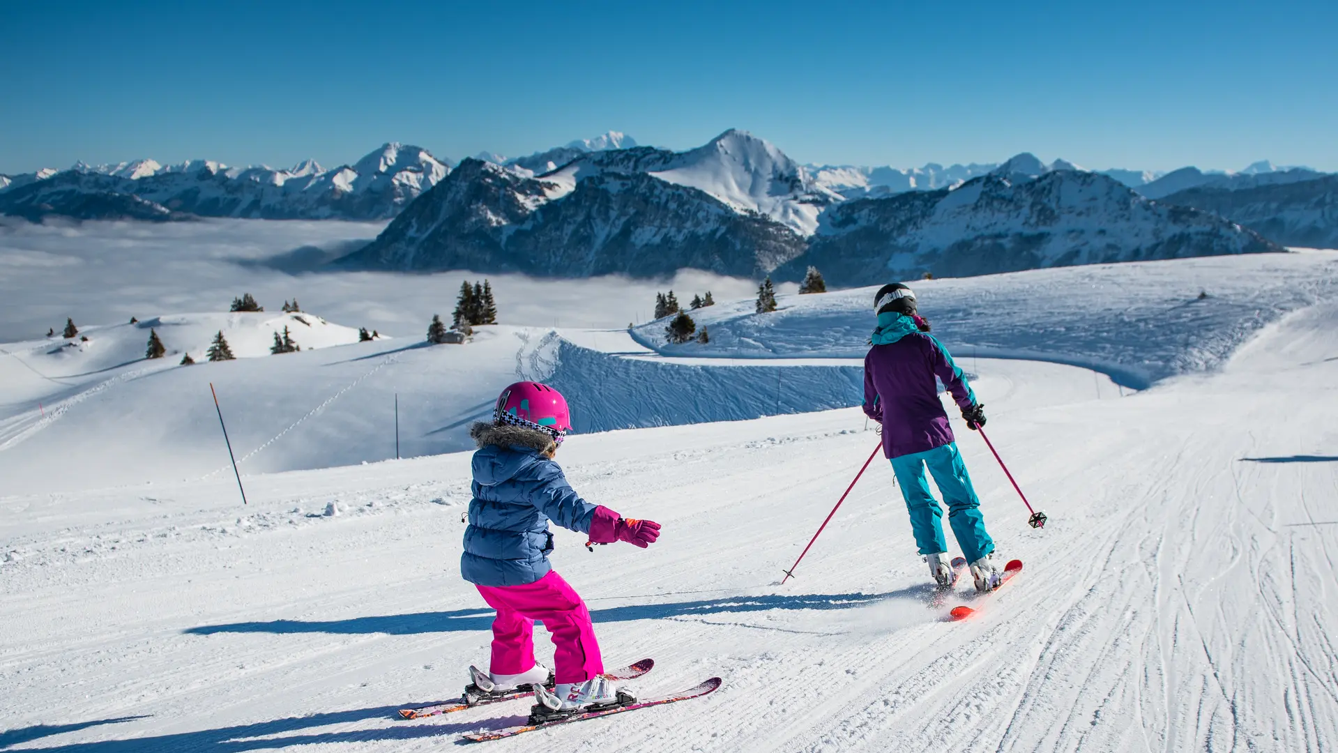 Apprentissage du ski alpin