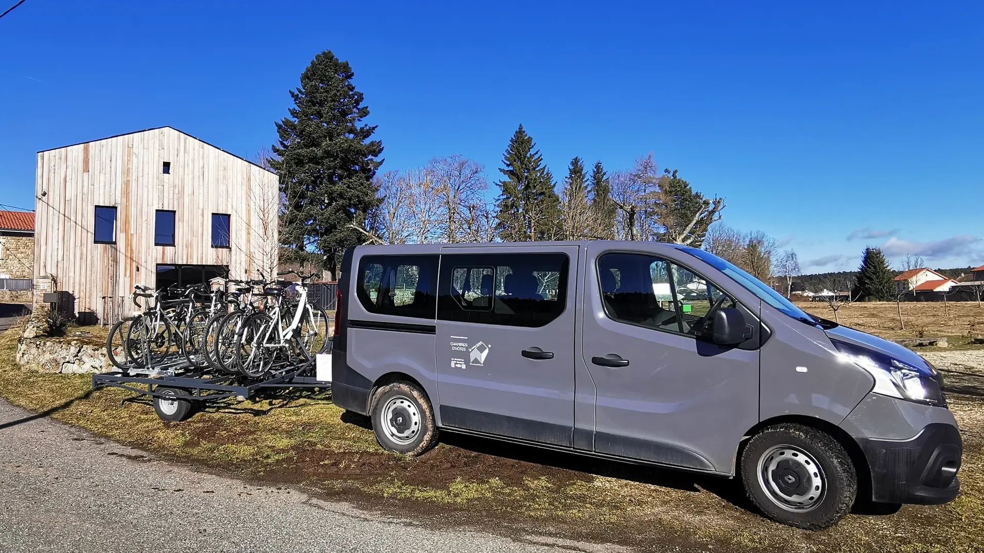 Pour aller vous chercher ou pour une étape