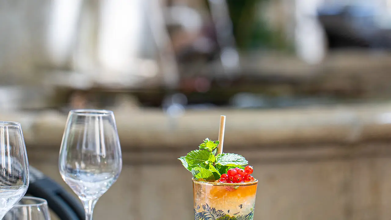 Cocktail en terrasse