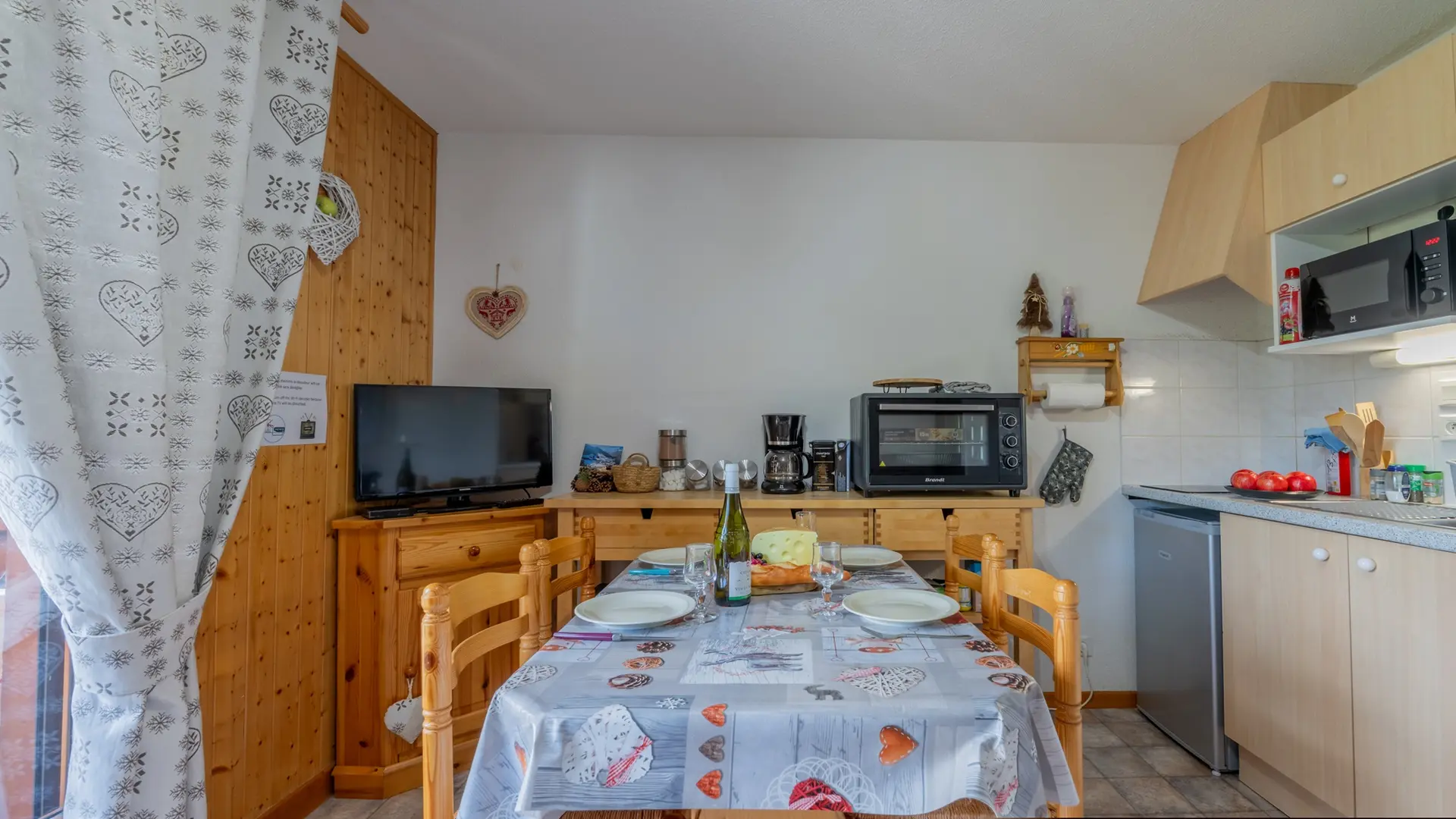 coin cuisine et coin repas