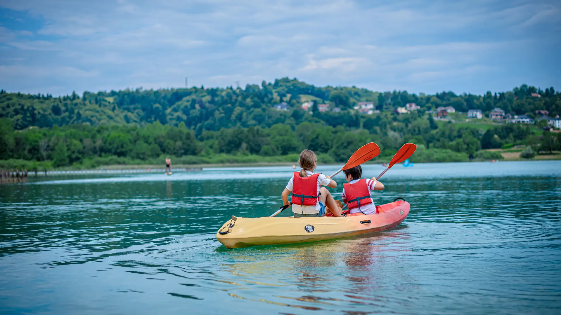 Activités nautiques au camping Le Curtelet