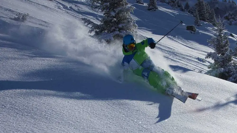 Ski à 1/4 d'heure aux 7 Laux