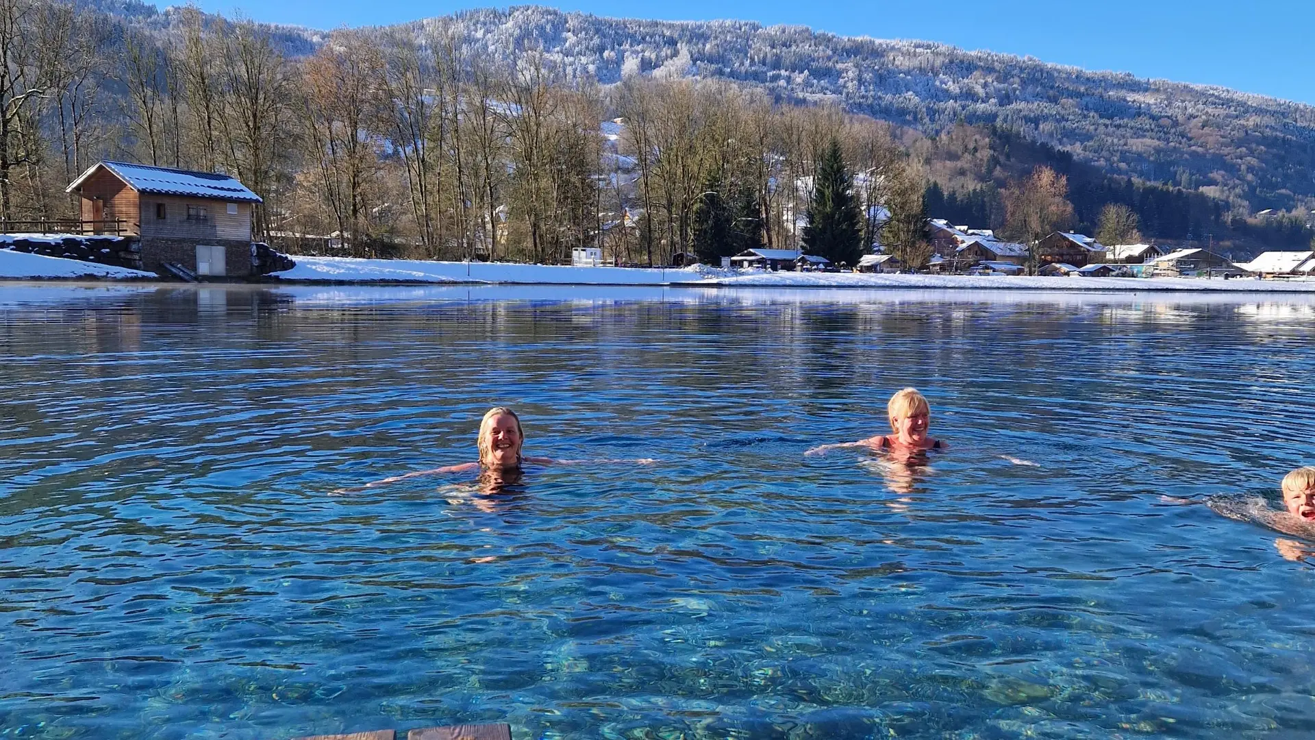 Après la baignade en eau froide profitez du sauna