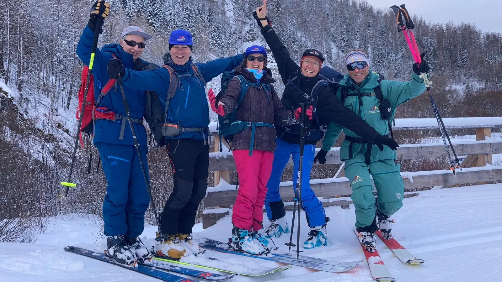 Journée, stage et raid à ski de randonnée_Les Orres