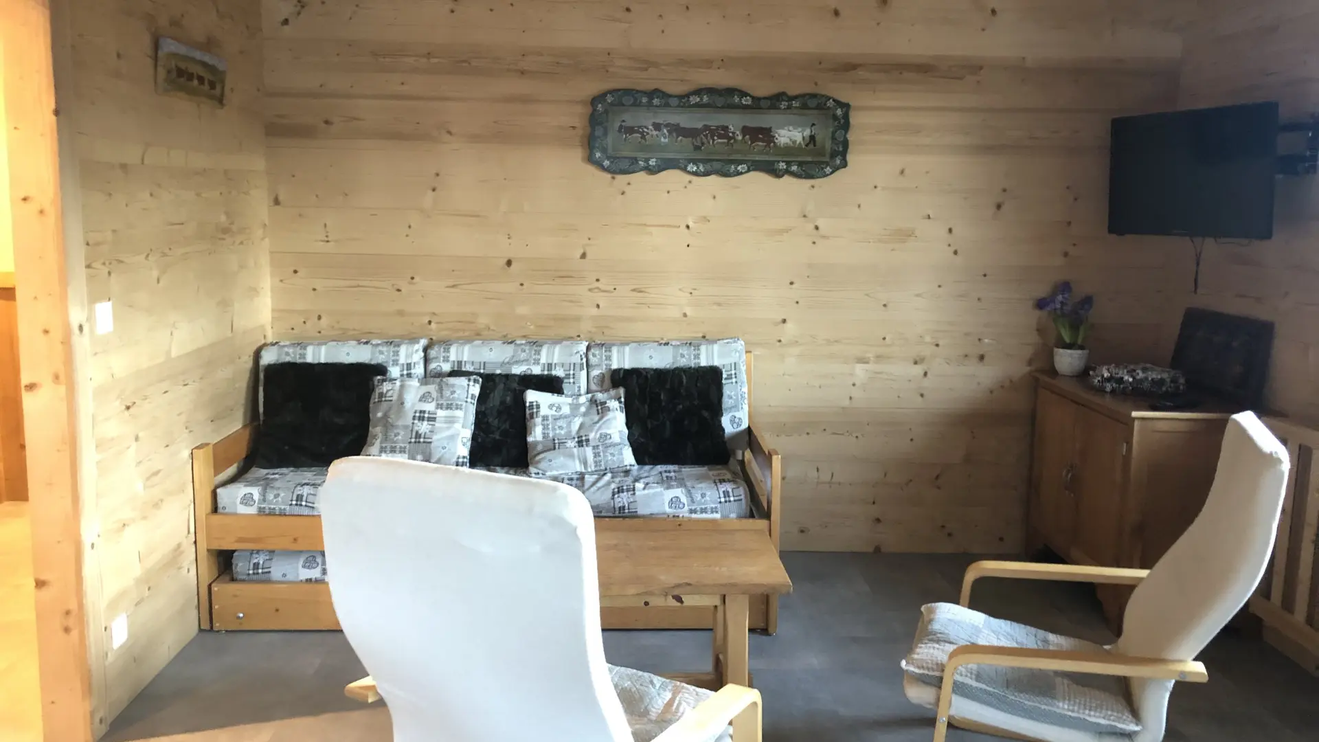 Salon/Lounge-Rocher-Le Grand-Bornand Chinaillon