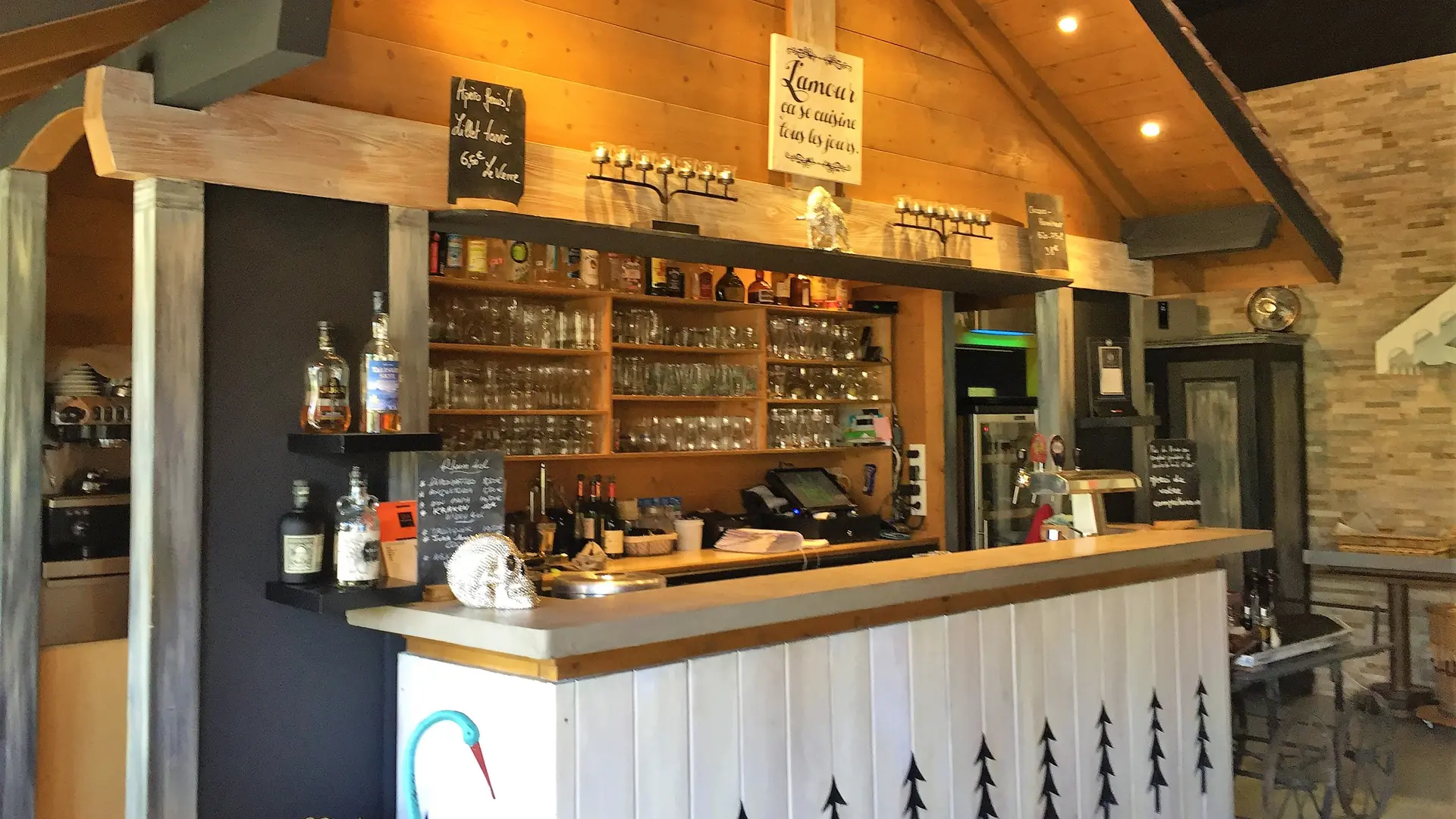 Restaurant bar lounge Lac et Montagne