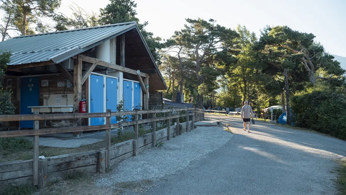 Sanitaire du camping