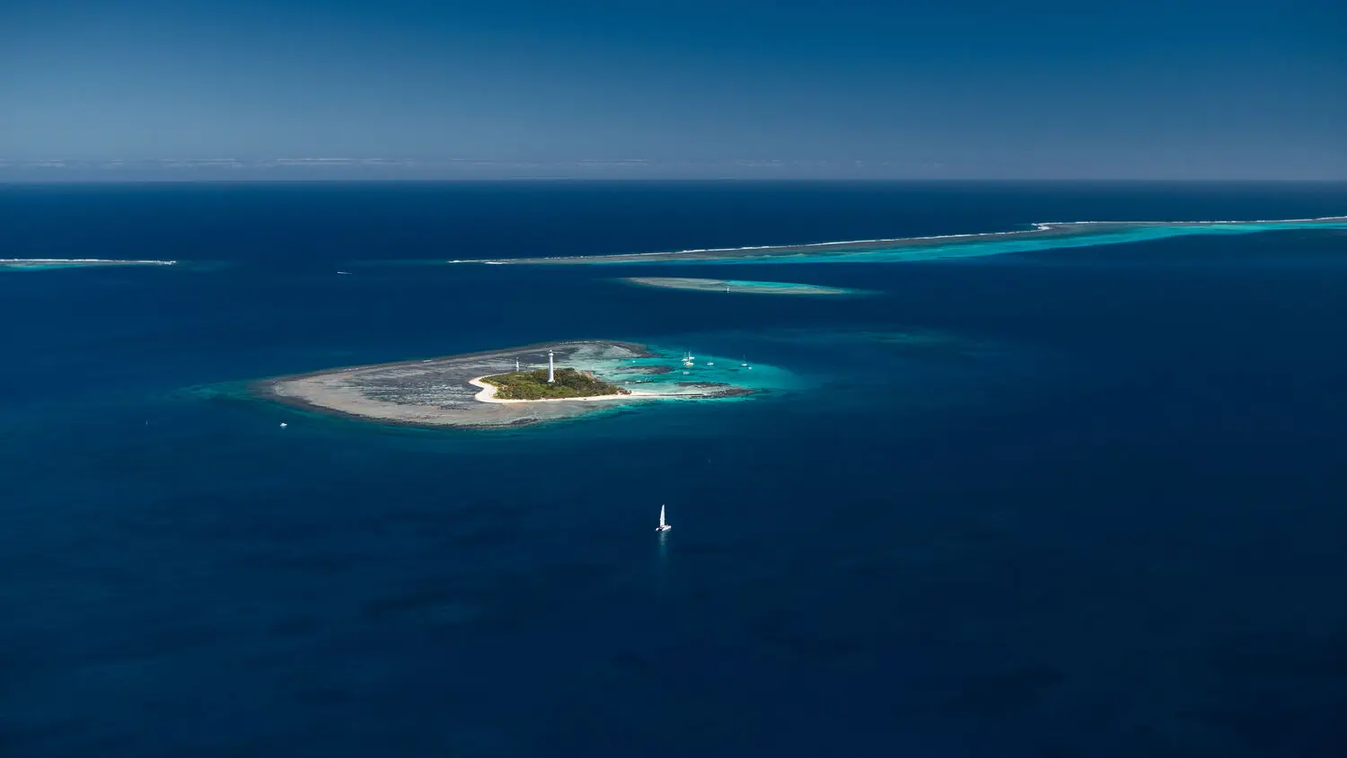 Îlot Amédée et son phare - Passe de Boulari