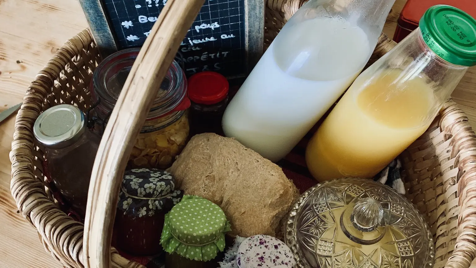 Panier petit-déjeuner