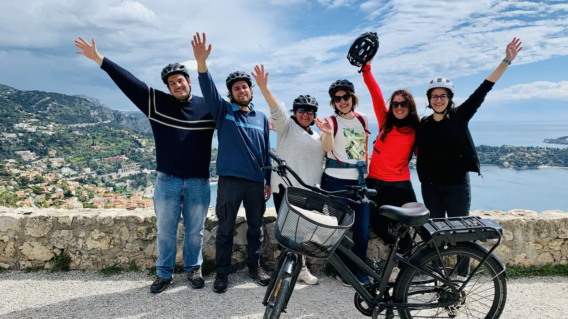 Visite en vélo électrique à Nice