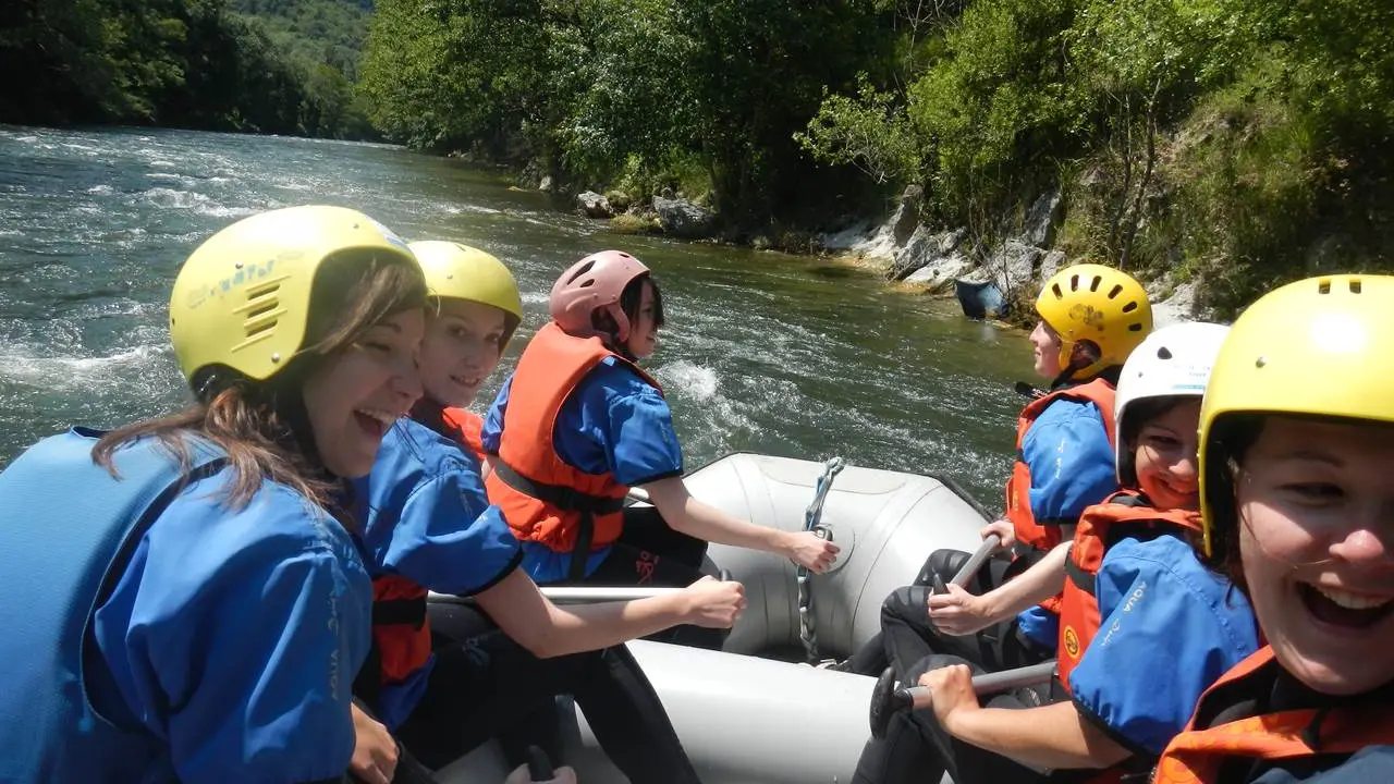 rafting