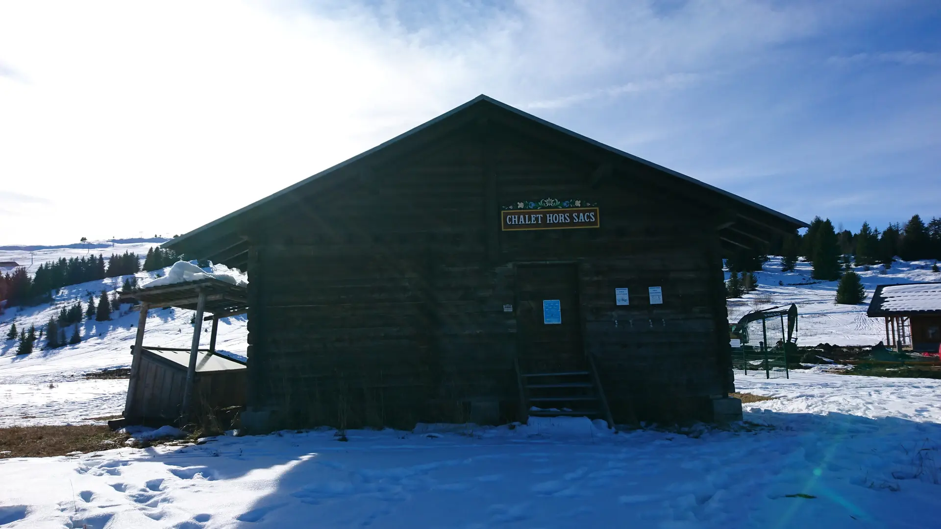 Salle hors-sac du stade