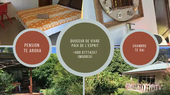 Pension Te Aroha_Chez Mareva et Hubert_Moorea