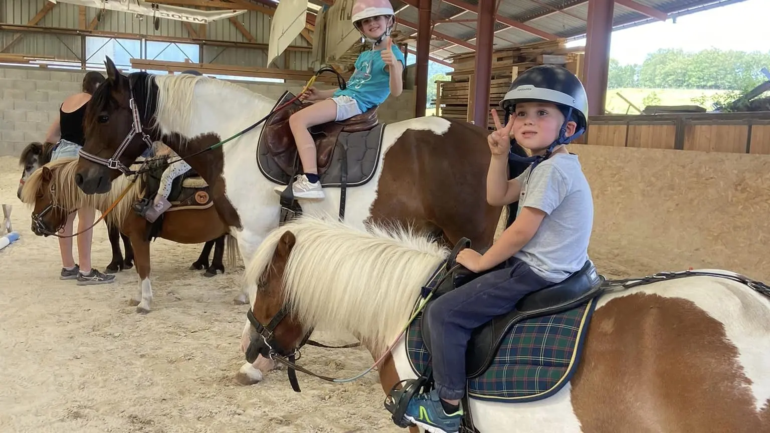 Stages vacances de Pâques - centre équestre Terre et Ciel