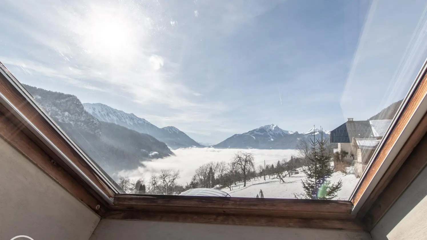 Vue depuis le velux de la chambre 2