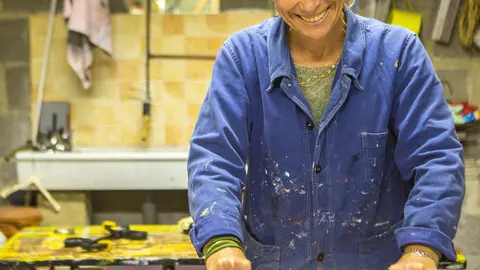 Agnès Rossigneux, sérigraphiste