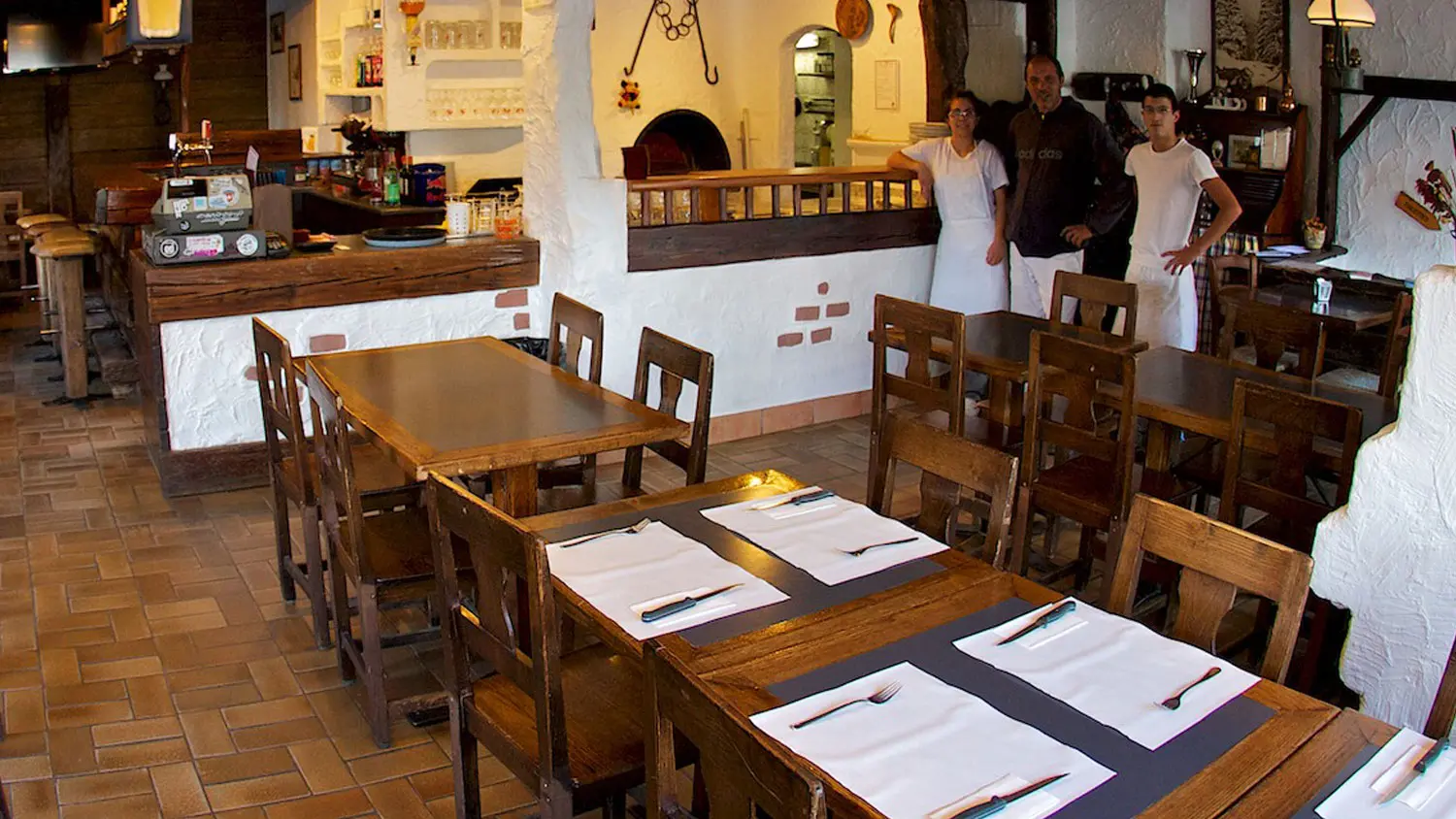 Restaurant la Luge intérieur