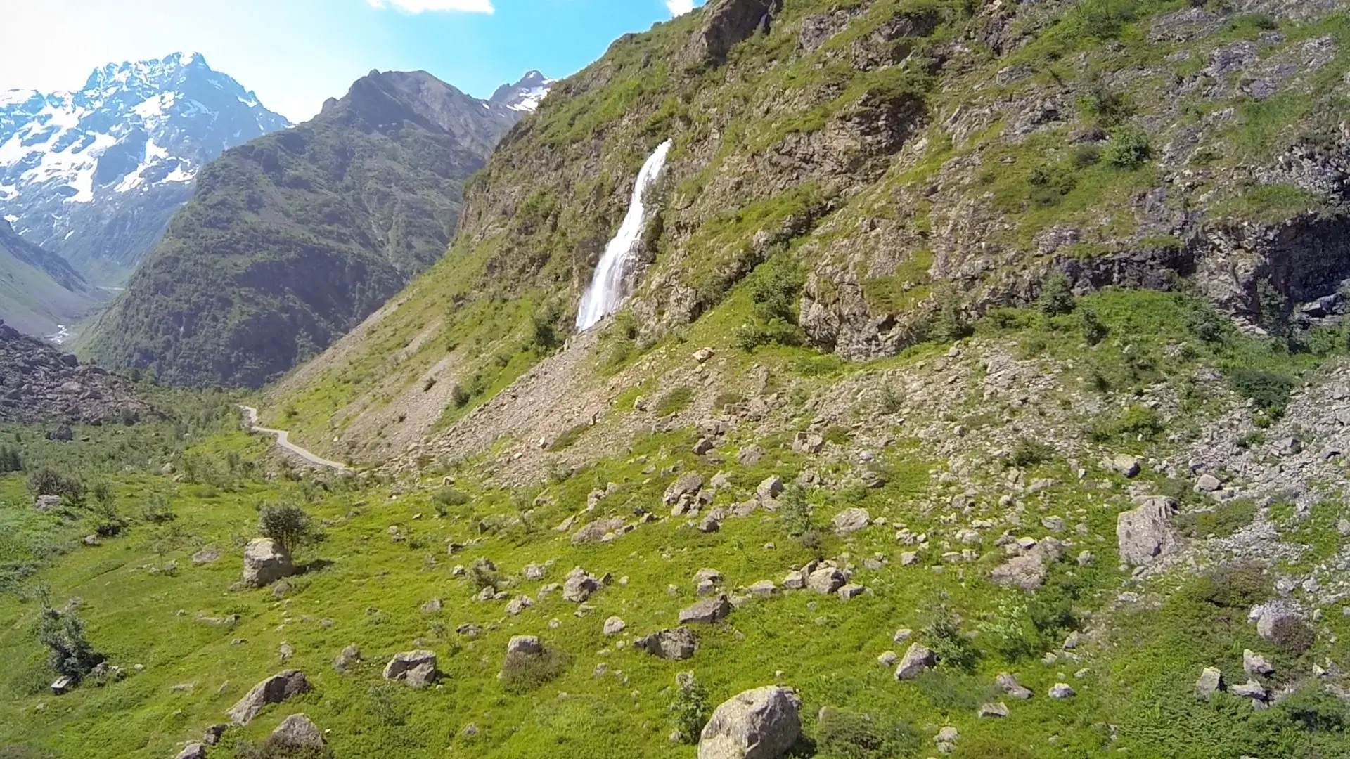 Cascade du Voile de la Mariée, Valgaudemar