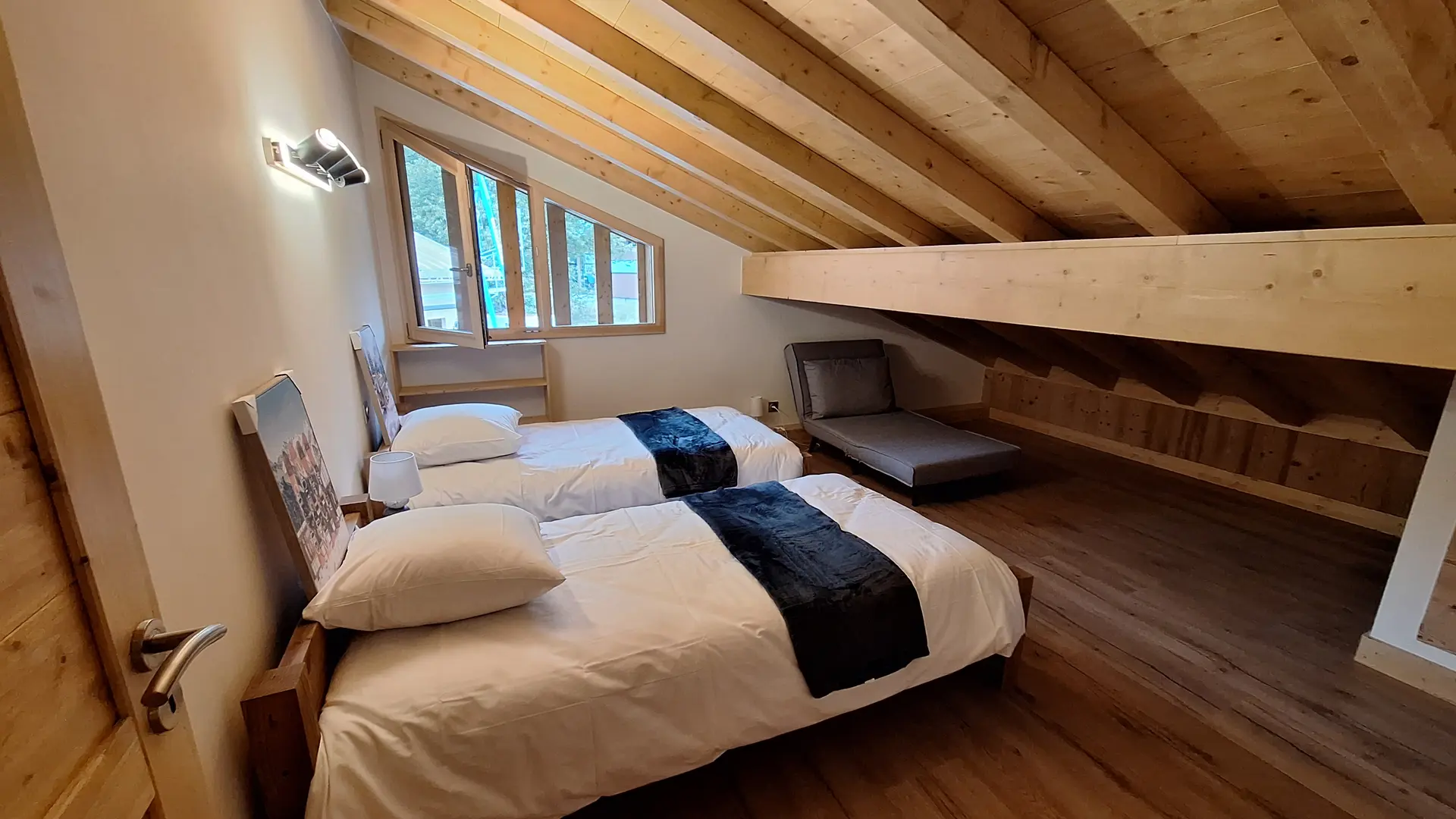 Chambre du haut