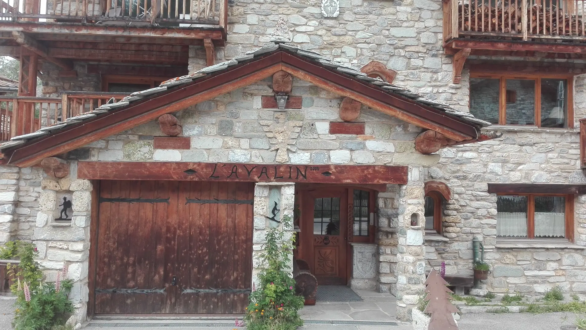 Chalet Avalin extérieur été