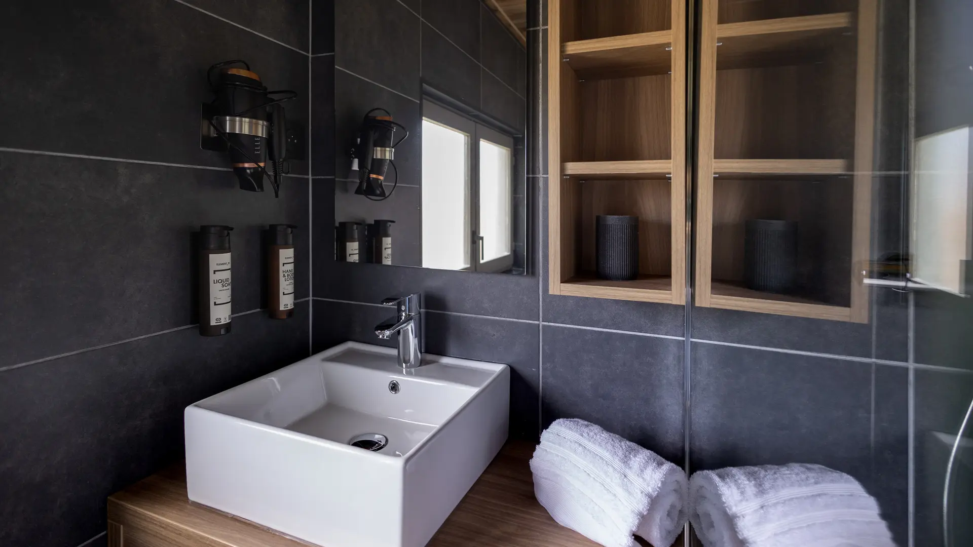 Salle de bain Les Lodges du Lac