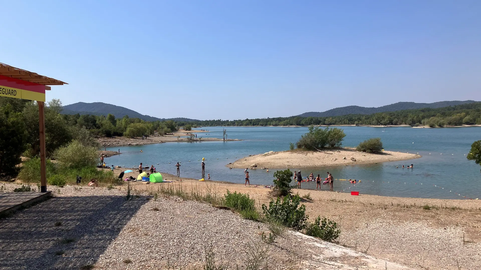 Baignade surveillée