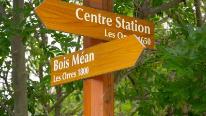 Chemin piéton 1650 - 1800_Les Orres