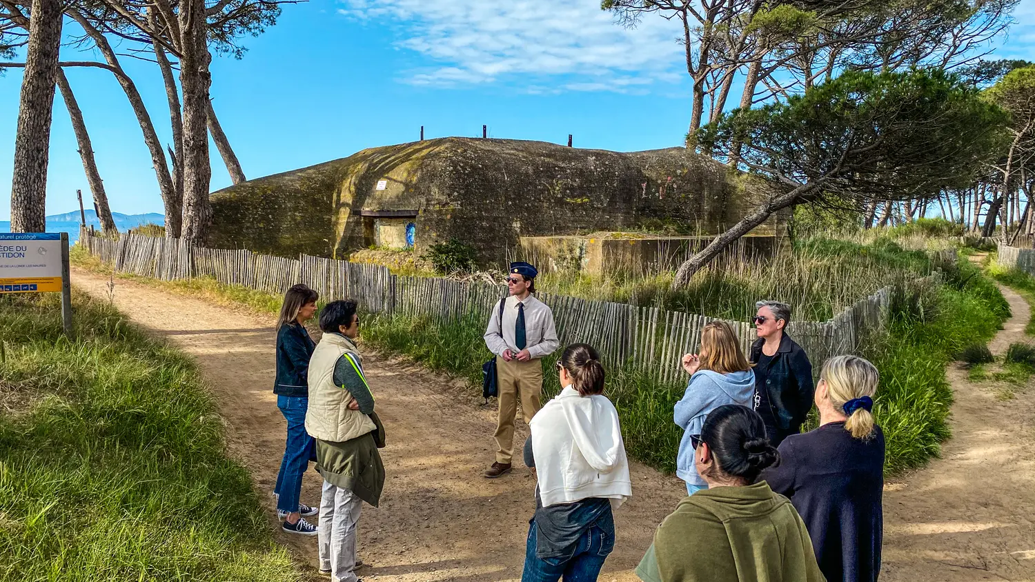 Visite guidée avec Cyril Barthelemy, guide conférencier à La Londe les Maures