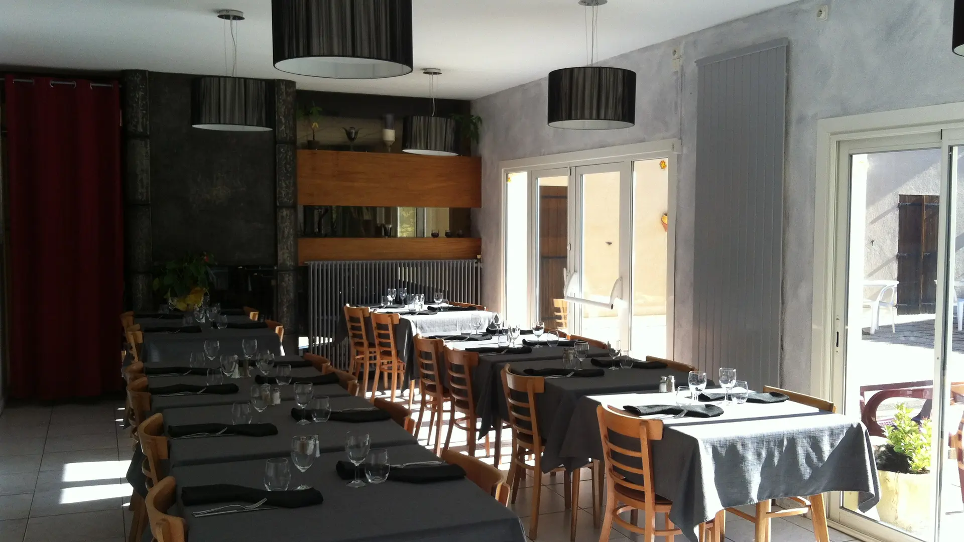 Salle de restaurant du Pidanoux
