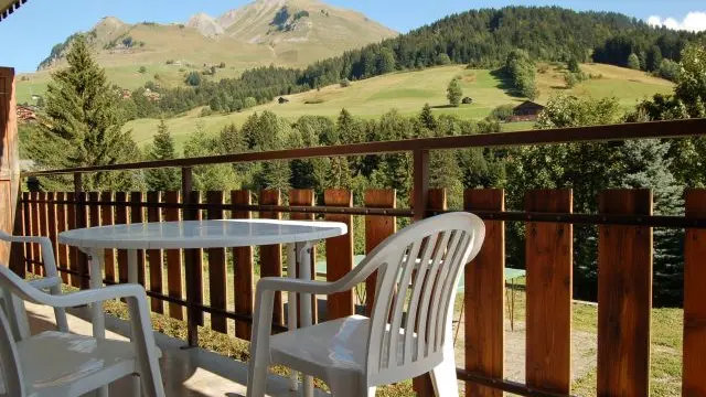 Balcon été/ Balcony during summer - Bachal n° 3 - Le Grand-Bornand