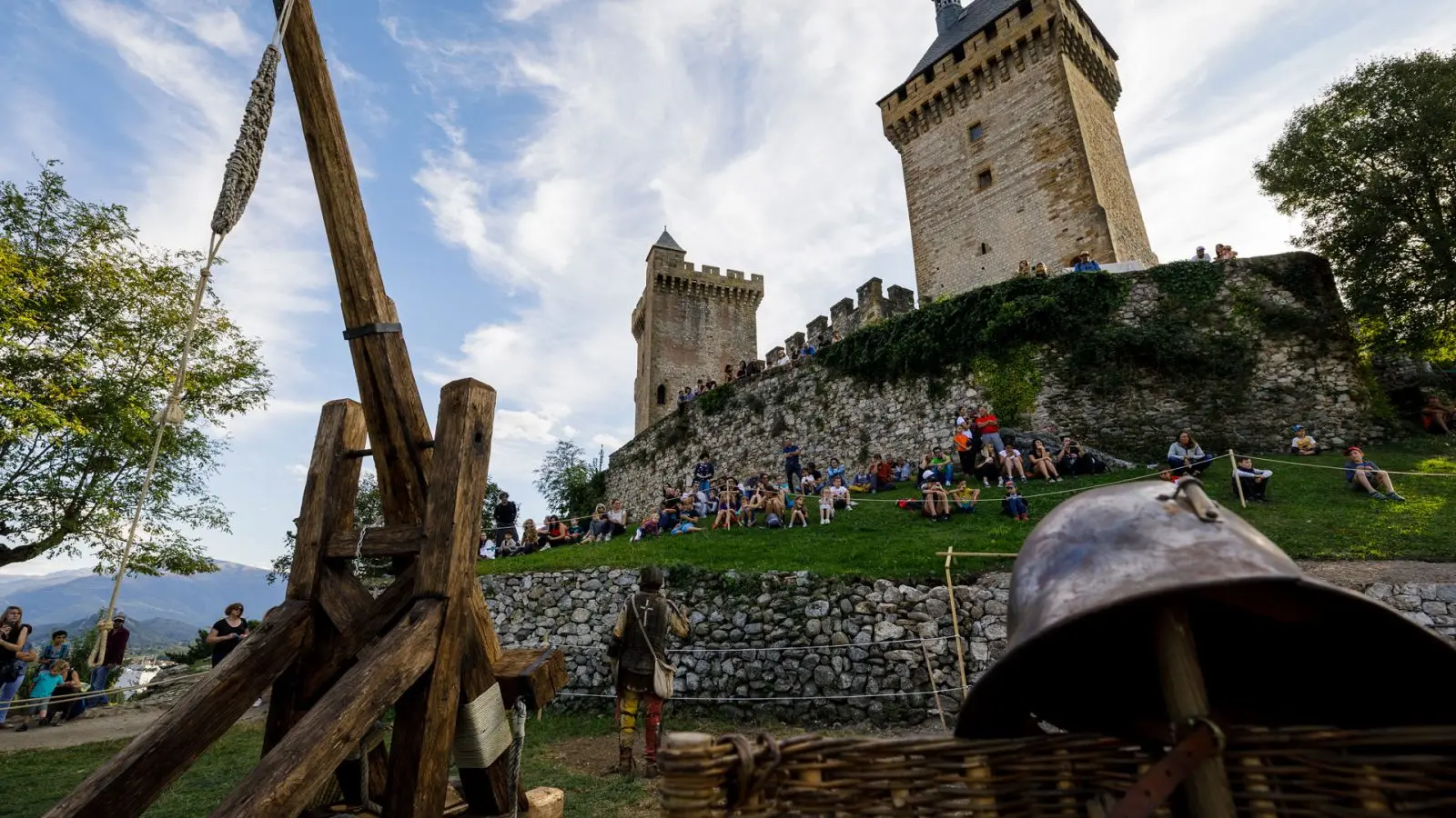 La vue sur le château