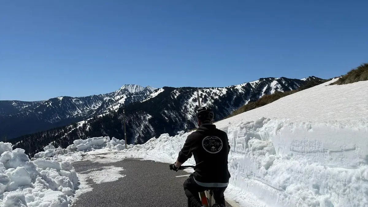 sur la route du col