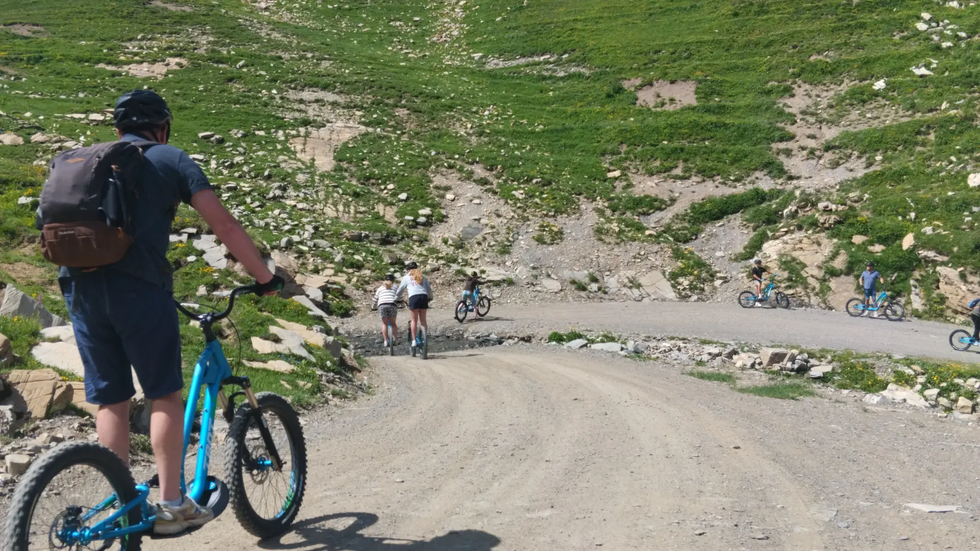 Chastan Sport - Randonnée trottinette Tout Terrain et location Fat Bike à assistance électrique_Crévoux