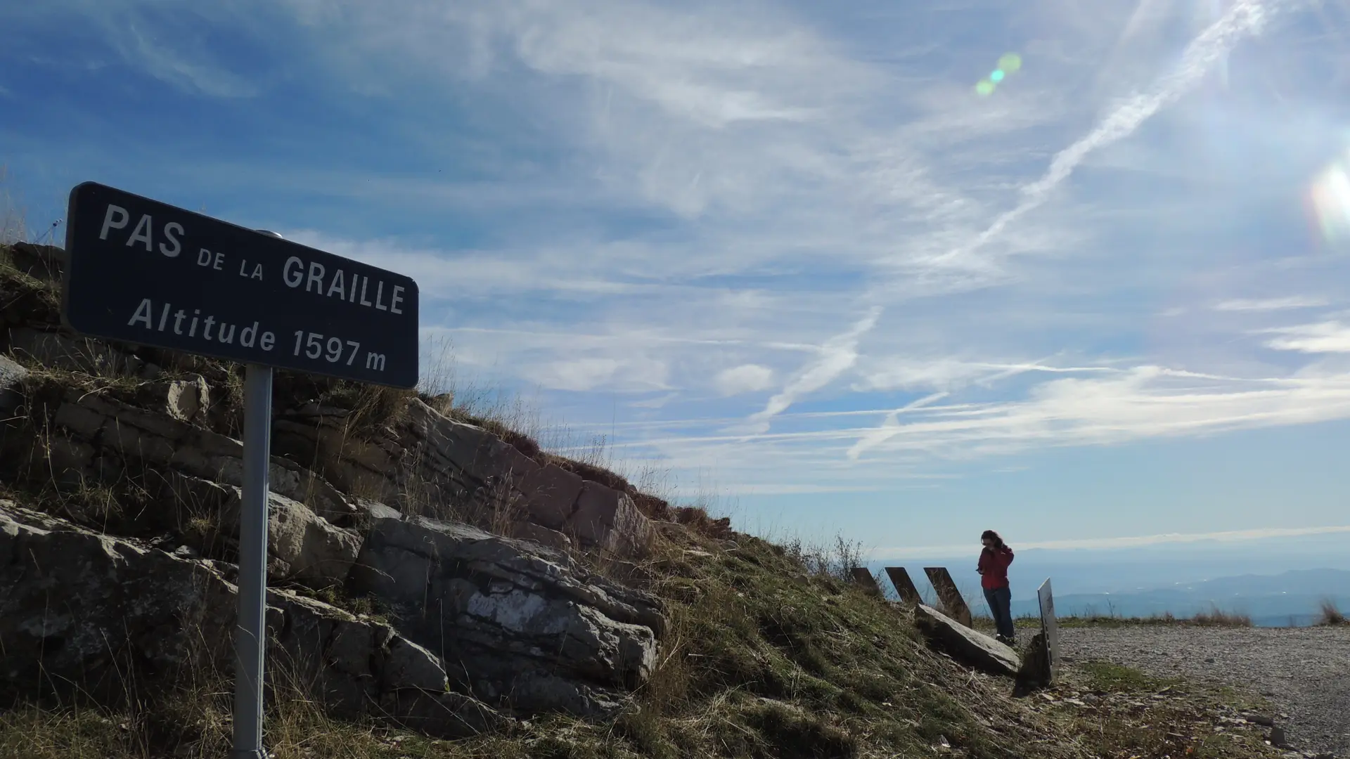 La vue au Col du Pas de la Graille