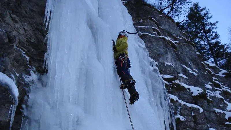 cascade de glace