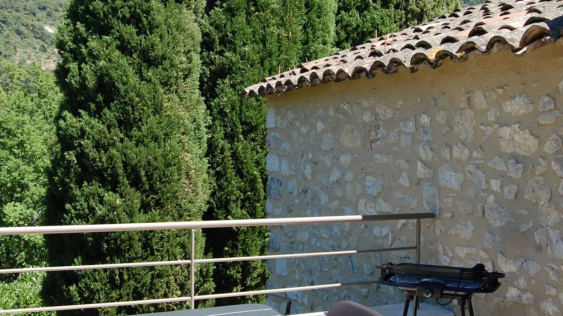 Le Prieuré n°2-Terrasse-Saint-Blaise-Gîtes de France des Alpes-Maritimes