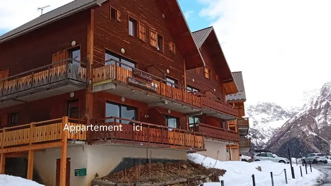 vue exterieur du chalet
