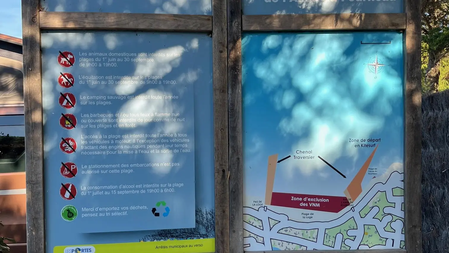Parking de l'Anse du Fourneau