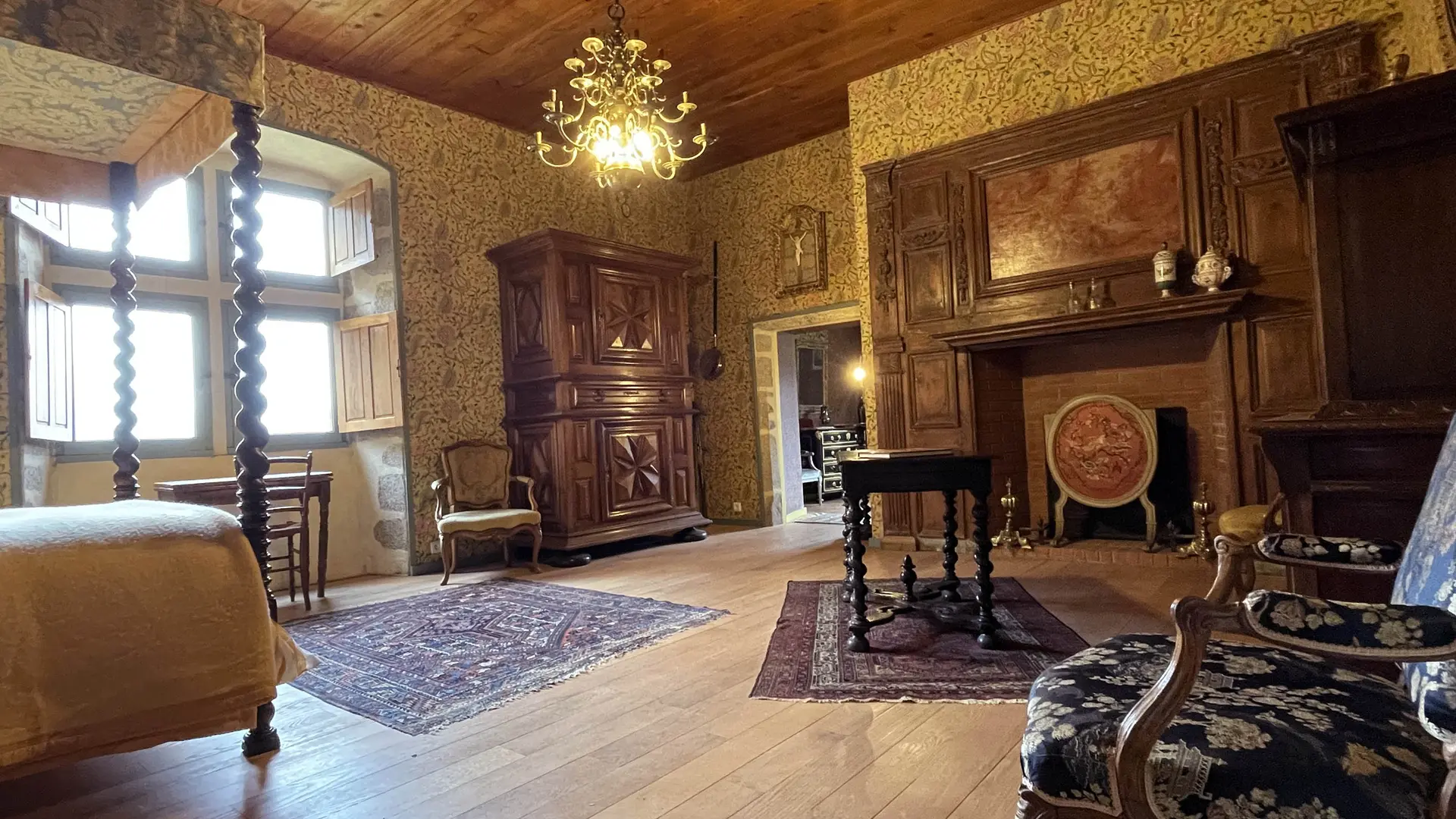 Suite avec boudoir 18e s., la chambre