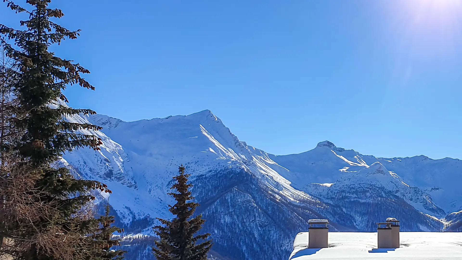 vue de l'appartement