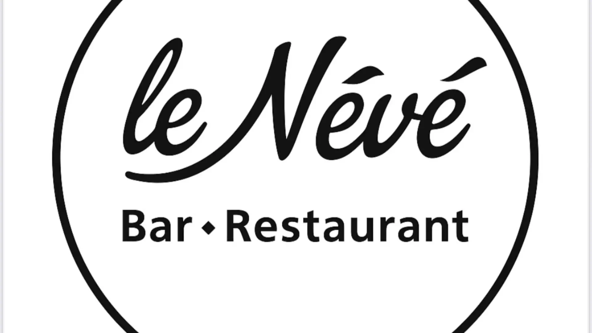 Logo restaurant d'altitude Le Névé